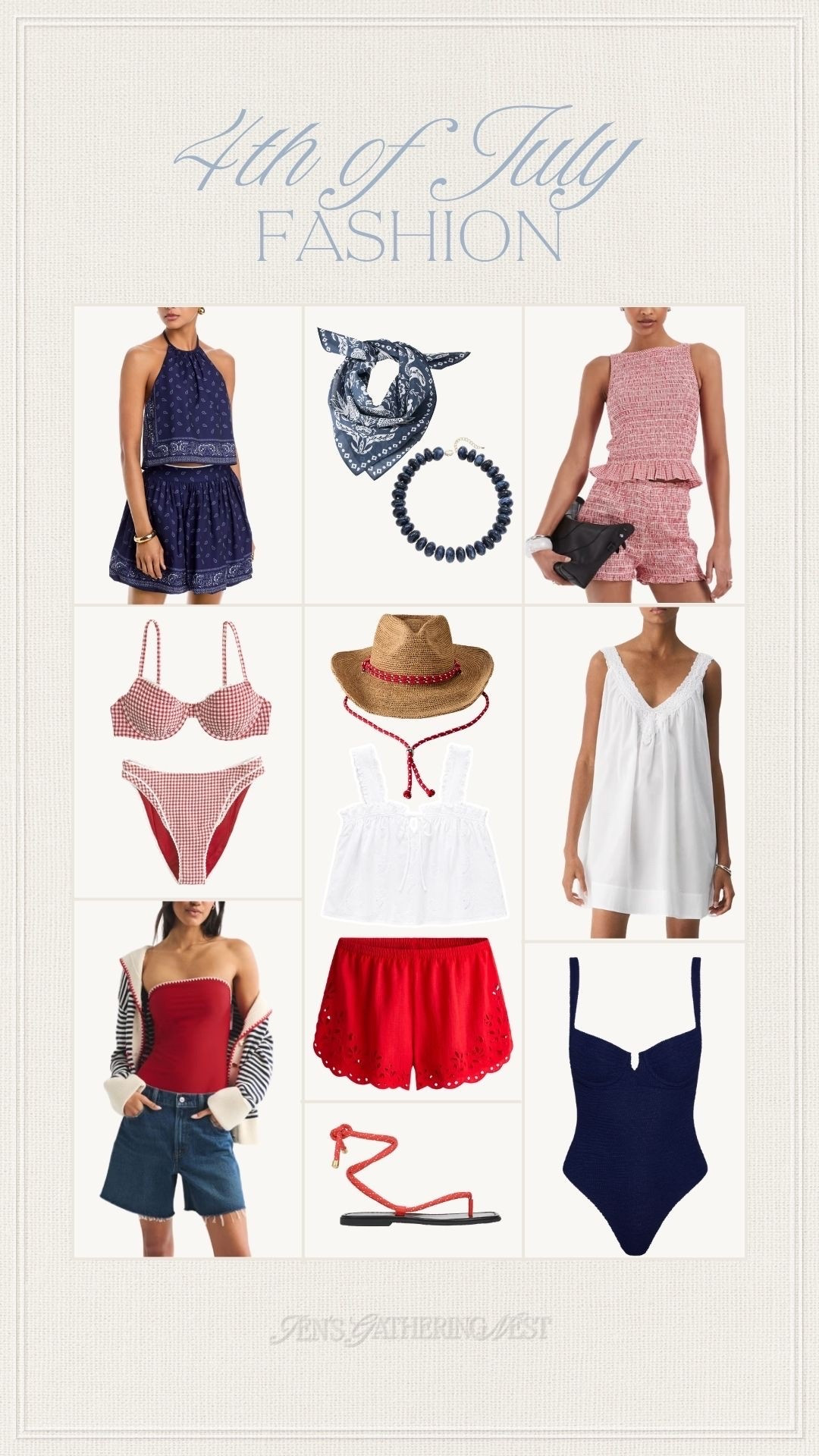4th of July fashion finds. Perfect for beach days, cookouts, pool parties and all summer plans. 🇺🇸

#affordablefashion #outfitinspo #abercrombie #walmart #gapstyle #jcrewstyle #fourthofjulyoutfit #summerstyle #redwhiteblue #vacationoutfit

#LTKootd #LTKSeasonal #LTKSwim