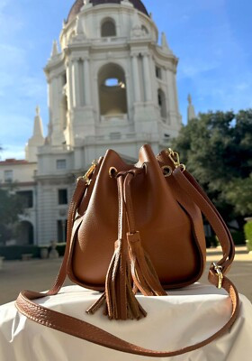 Ivan Troy Yama Cognac Women's Italian Leather Outdoor Crossbody Shoulder Bag | eBay US