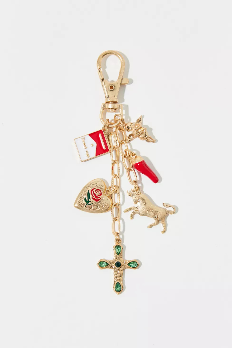 Alegra Charm Keychain | Urban Outfitters (US and RoW)