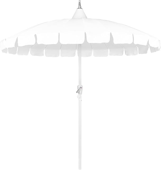 8Ft Patio Pagoda Umbrella, UV Protect Pool Umbrellas with Heavy Duty Pole, Outdoor Market Umbrell... | Amazon (US)