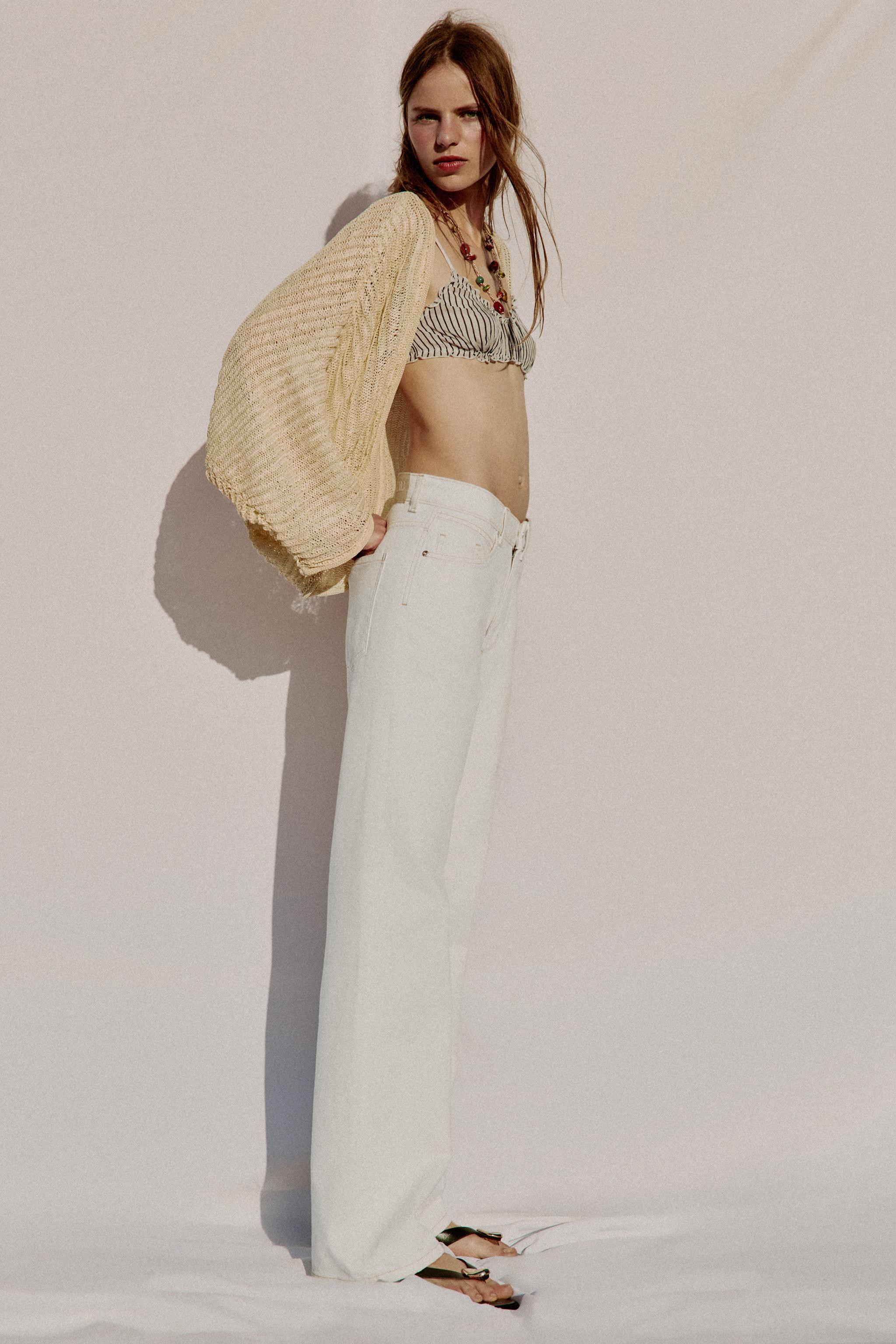 Z1975 HIGH WAIST STRAIGHT LONG LENGTH JEANS | Zara US