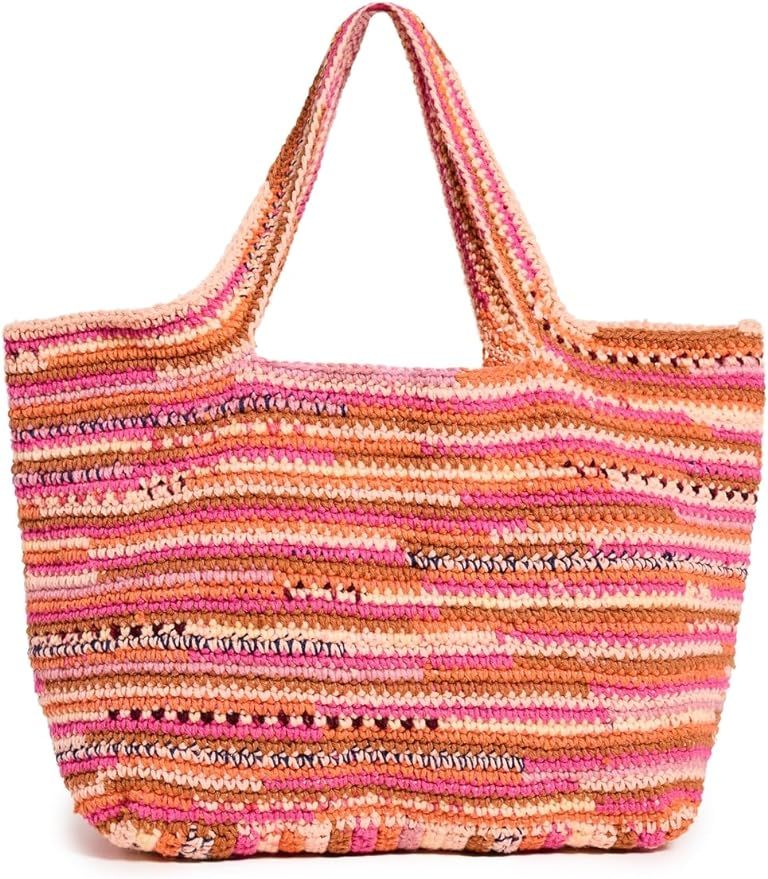 Nannacay Women's Suki Balance Bag, Pink/Orange/Yellow, One Size | Amazon (US)