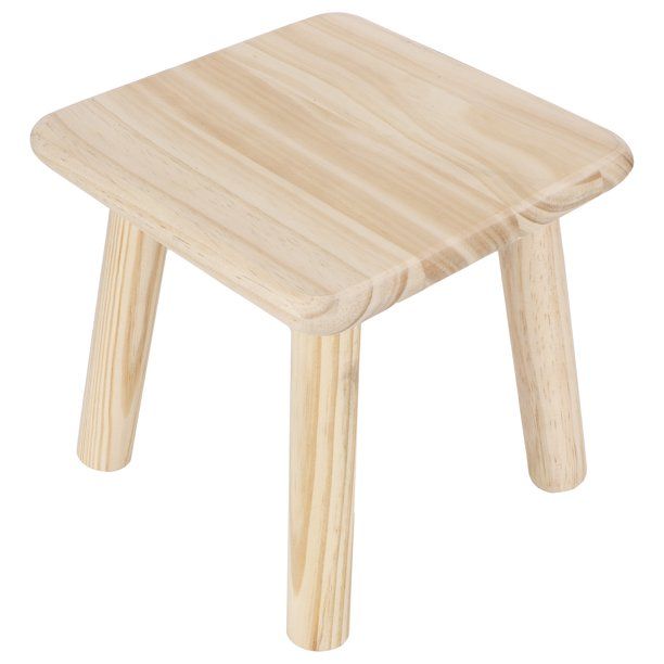 LYUMO Wood Stool Child Seat Multi Purpose Household Wood Stools Cute Small Bench Child DIY Furnit... | Walmart (US)