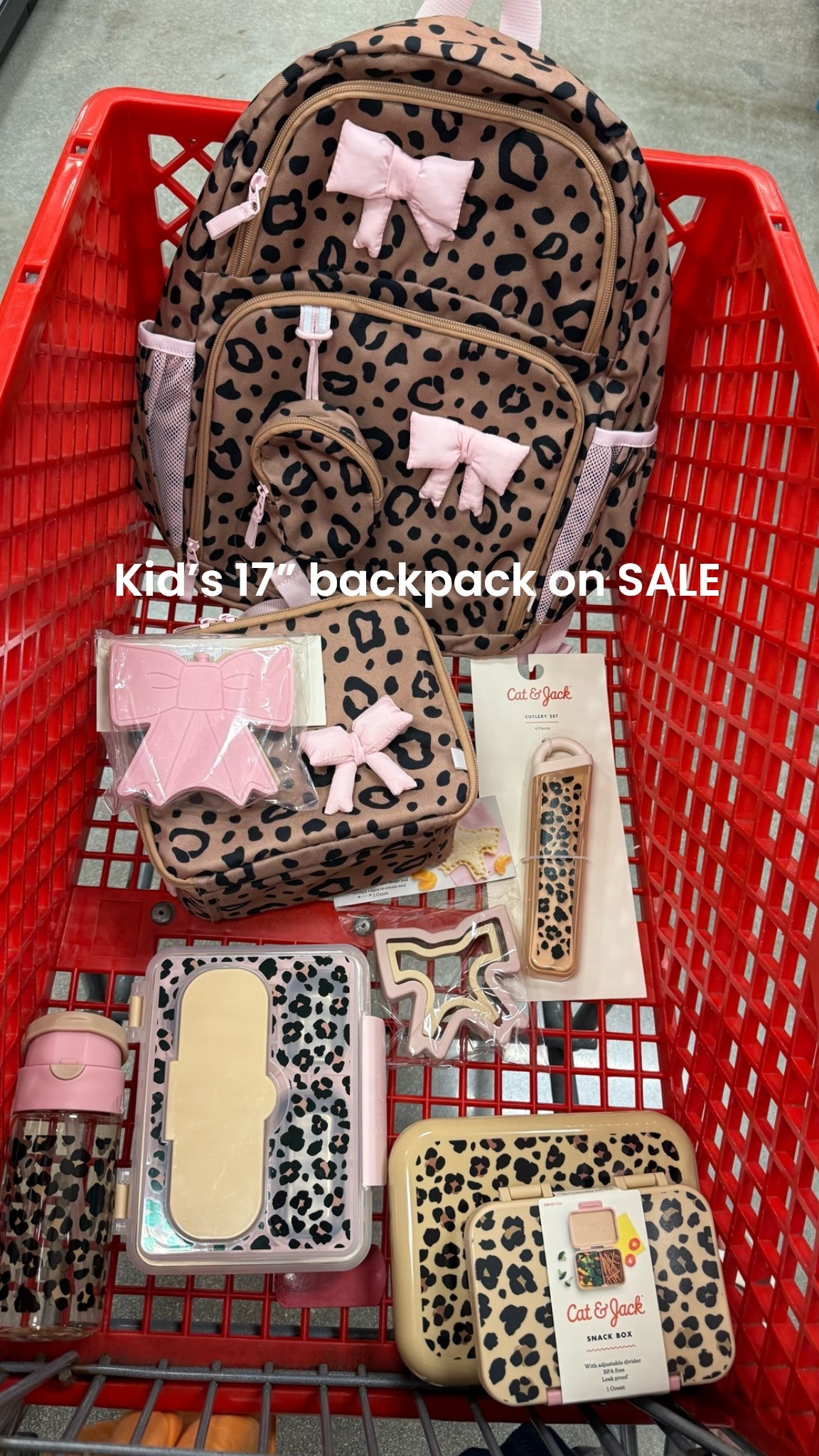 Kids 17” bow backpack and lunchbox set on sale

#LTKSaleAlert #LTKmomlife #LTKKids