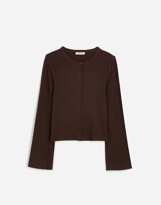 Flared-Sleeve Cardigan | Madewell