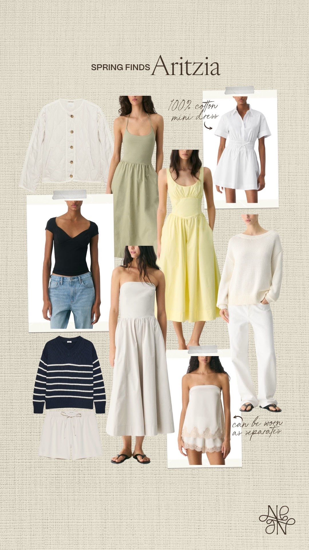 Aritzia spring fashion finds 💛


spring style, spring outfit, spring dresses, spring sweater, date night outfit, vacation outfit, summer dress, women’s sweater, white jeans 

#LTKSeasonal