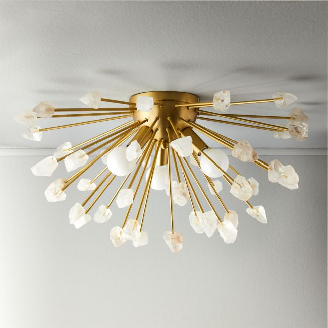 Quartz Flush Mount | CB2