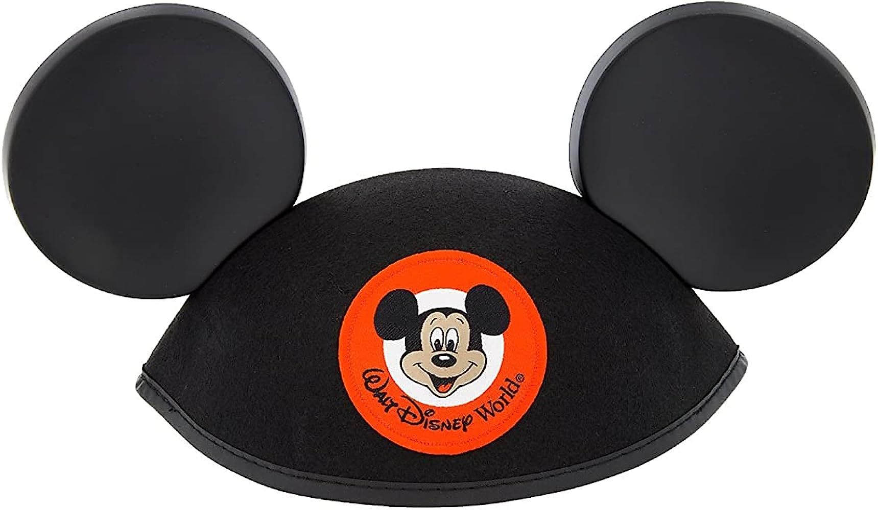 Disney Parks Exclusive - Walt Disney World Classic Mouseketeer Black Patch Ears Hat - Adult Size | Amazon (US)