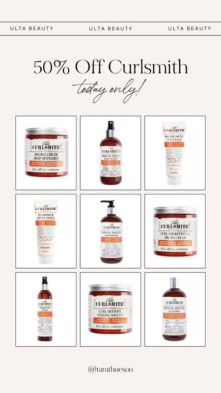 My few of my favorite curly hair products are on sale today only! The best time to stock up + try new products 🥰 @ultabeauty #ulta #ad

Curlsmith 

#LTKsalealert #LTKbeauty