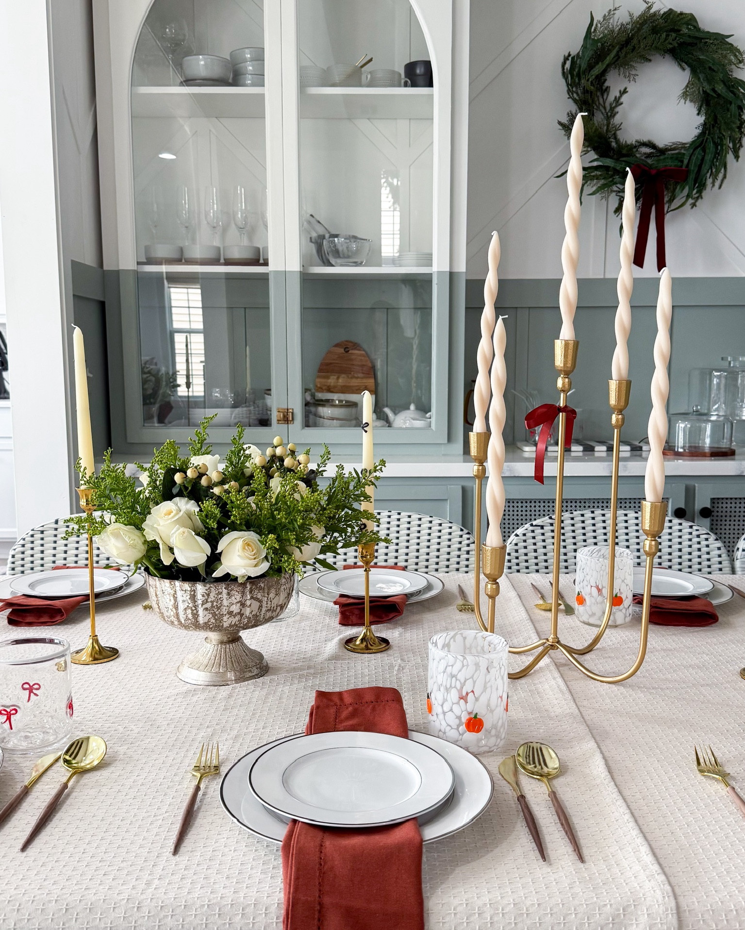 Our gorgeous tablescape for Thanksgiving! 

#ltkhome #thanksgiving #tablescape

#LTKHoliday