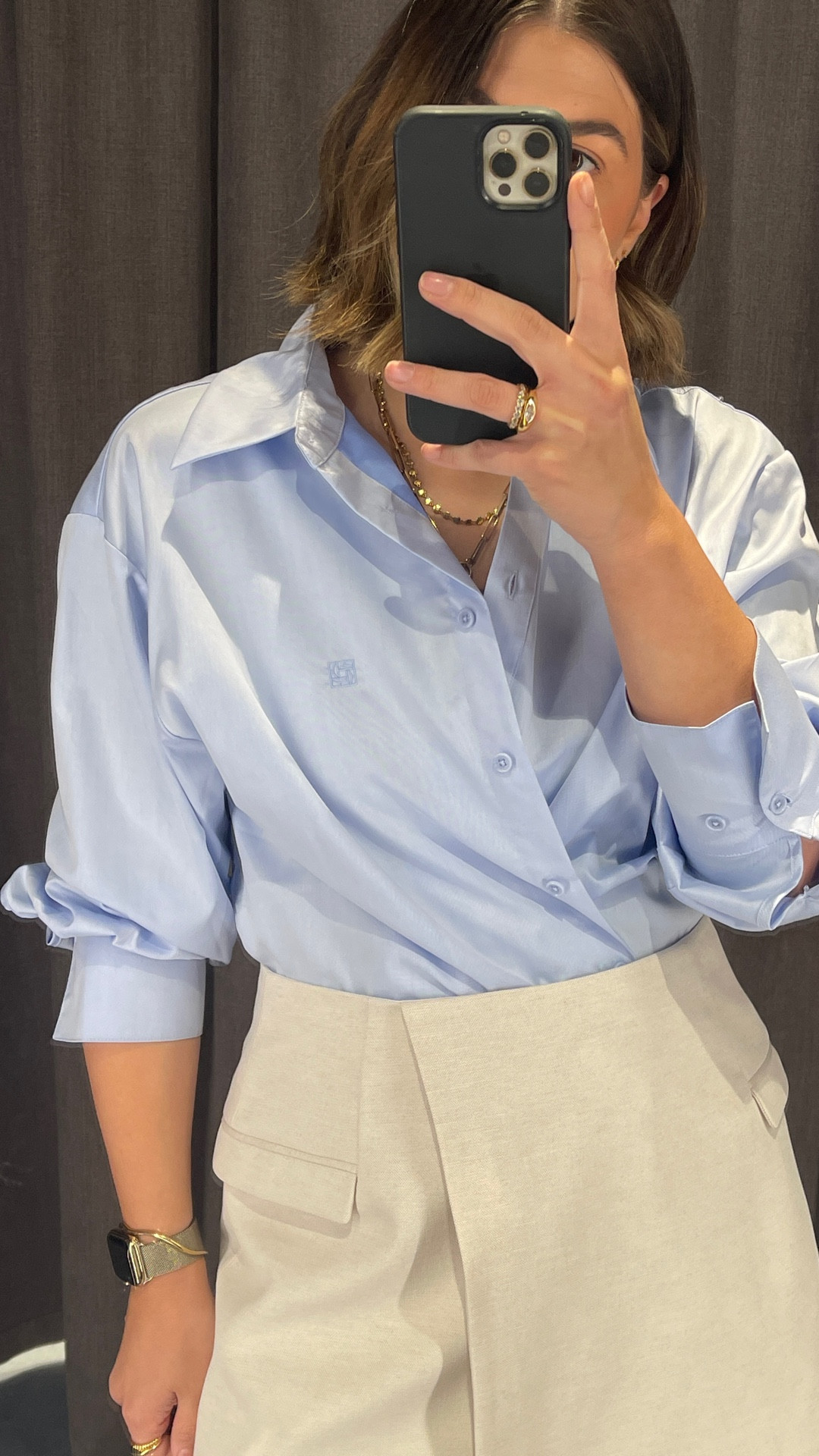 Effortless OOTD from Elka Collective.

Carter shirt is oversized (wearing a size 10 & wrapped) + skirt is true to size (albeit short). Wearing a size 12! 169cm for reference 

#LTKworkwear #LTKmidsize #LTKaustralia