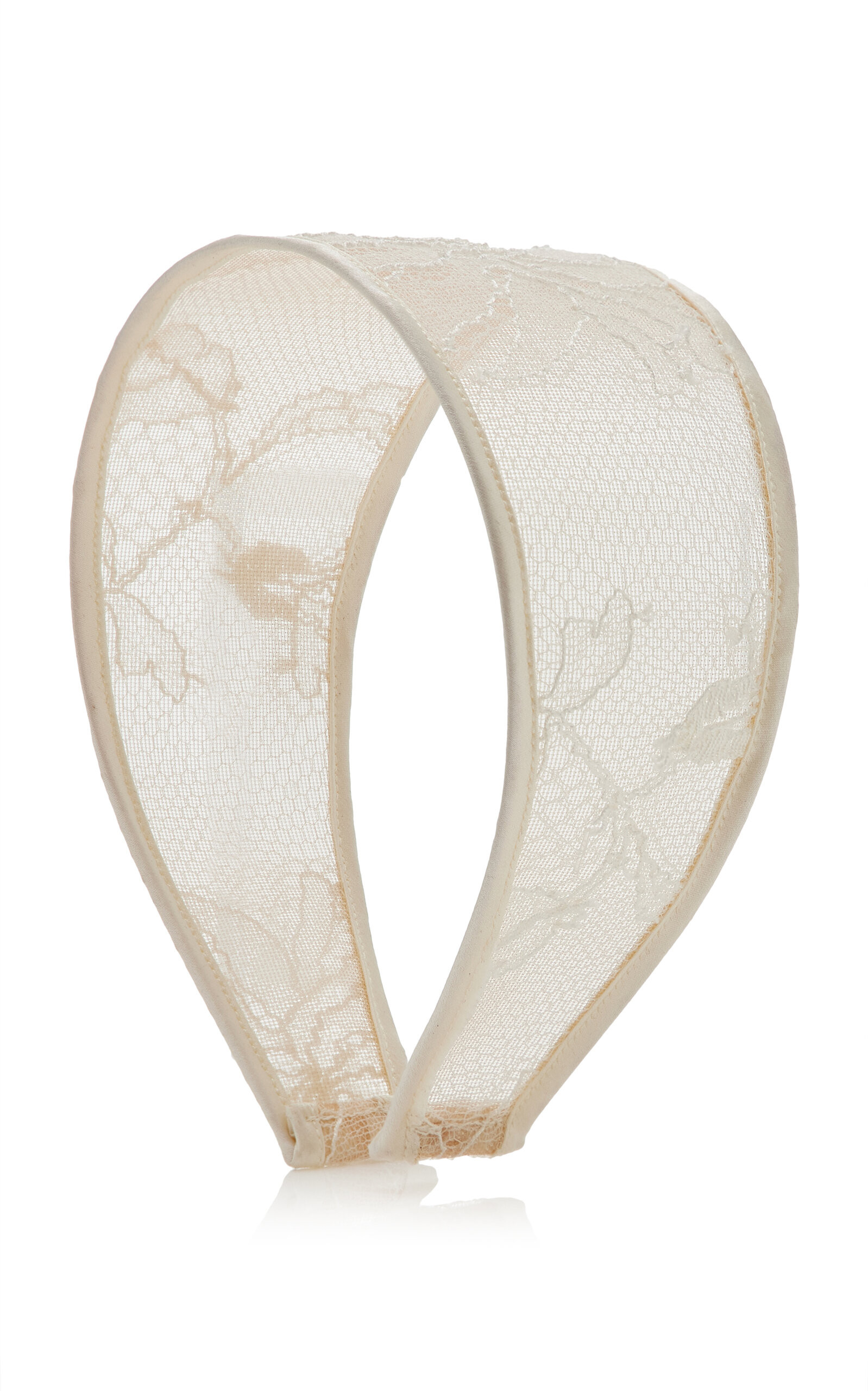 Lelet NY Giselle Wide Cotton Lace Headband - Moda Operandi | Moda Operandi (Global)