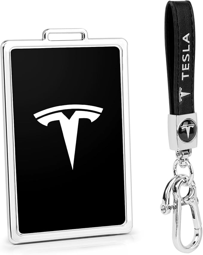 Key Card Holder Case Compatible with Tesla Model 3 Y X S Key Cover Accessories Key Chain Keyring ... | Amazon (US)