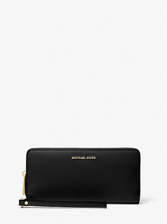 Large Saffiano Leather Continental Wallet | Michael Kors US