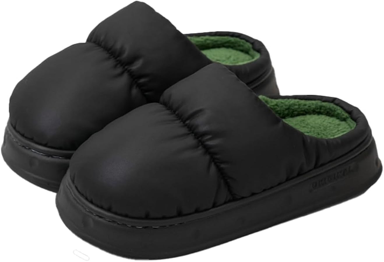 Rungion House Slippers for Women Men Puffer Slides | Amazon (US)