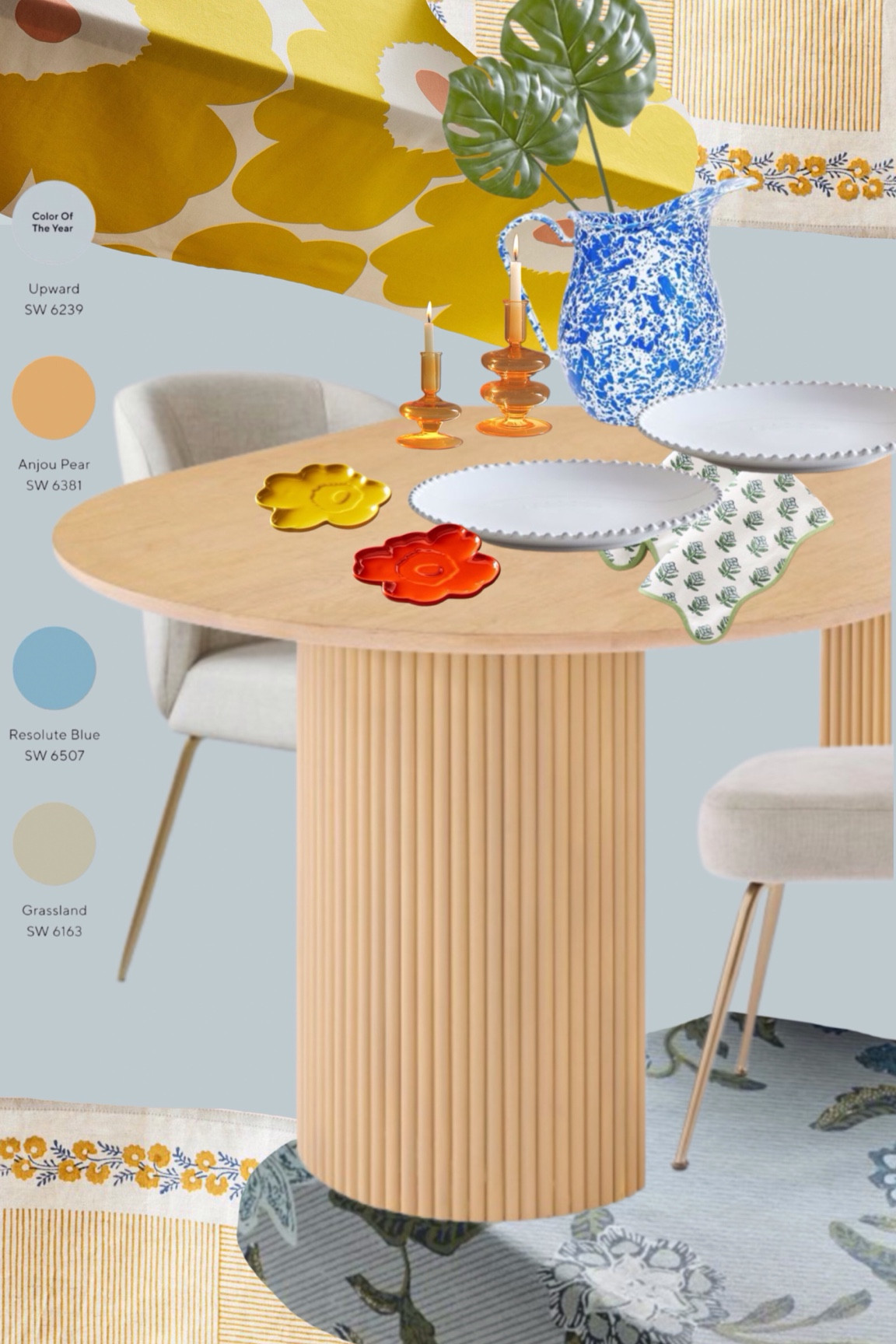 Playful Springtime Table Setting | West Elm

#LTKhome #LTKSeasonal #LTKparties