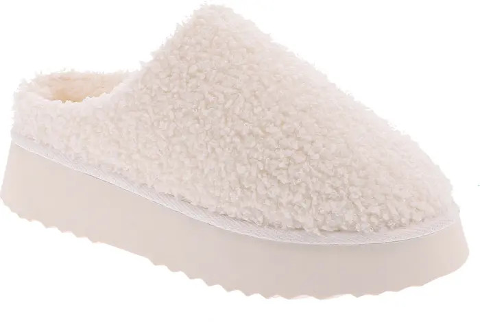 MIA Icee Genuine Shearling Platform Slipper (Women) | Nordstrom | Nordstrom