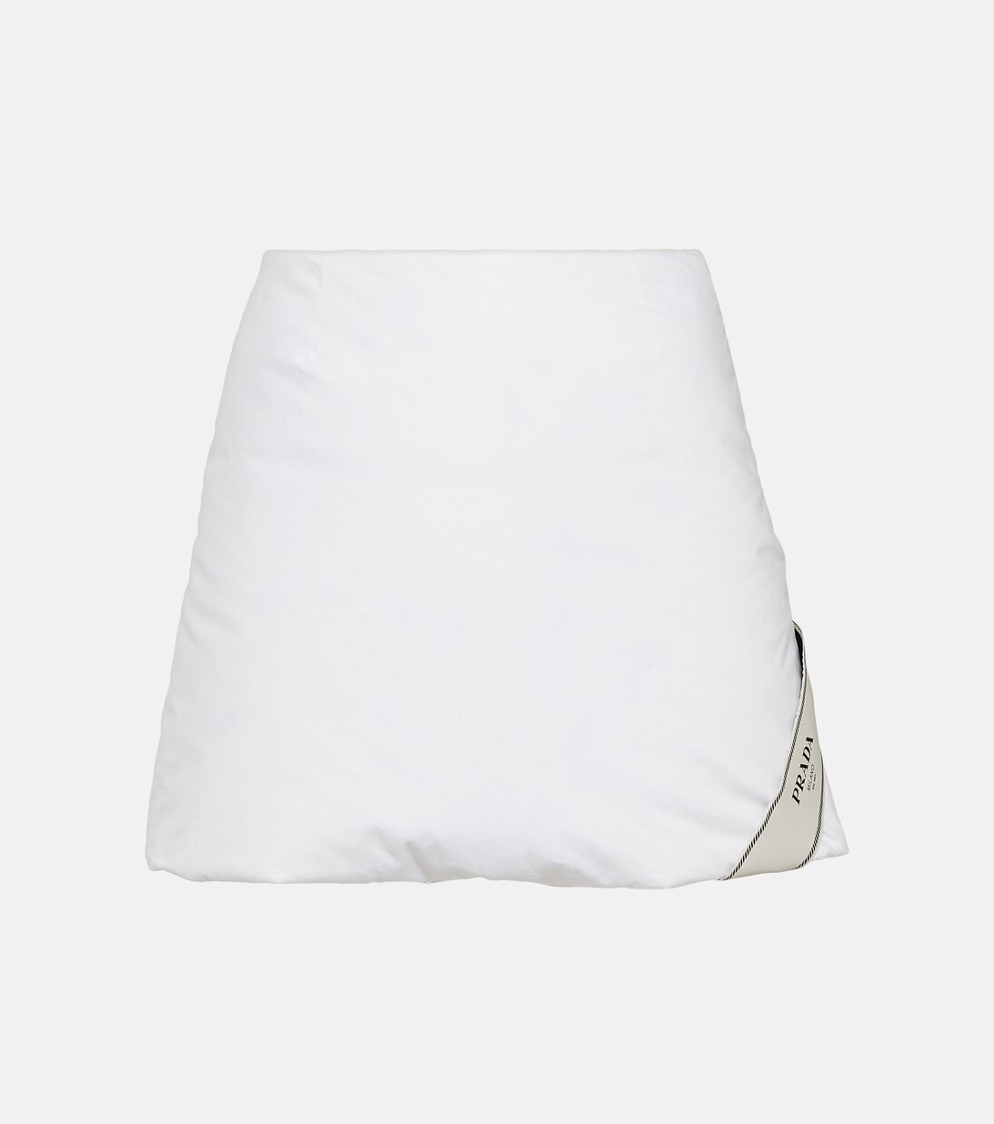 Padded cotton miniskirt | Mytheresa (UK)