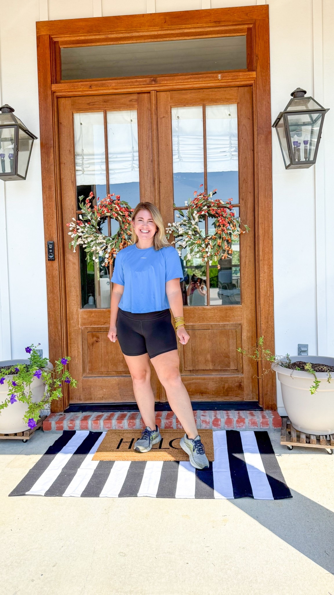 Nothing like a porch refresh for the fall 🫶🏻 Next up, pot some fall flowers that can still hang with this Louisiana heat 🥵

#LTKSeasonal #LTKHome