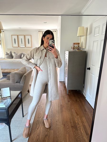 Styling a body suit - causal body suit - cardigan - cardigan for home - how to style a cardigan - cozy chic - neutral style - casual outfit

#LTKhome #LTKfit #LTKstyletip