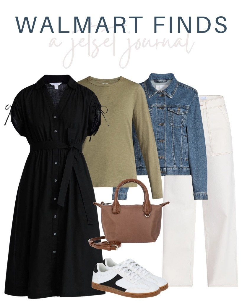 If you’re looking for easy outfit ideas this season, walmart has so many good finds!
black dress, quilted jacket, white cardigan, denim jeans, black purse, white sneakers, affordable fashion, winter to spring look, outfit inspo, winter to spring fashion, cute accessories, transitional outfit idea, walmart fashion, winter to spring style

#LTKU #LTKSeasonal #LTKSaleAlert