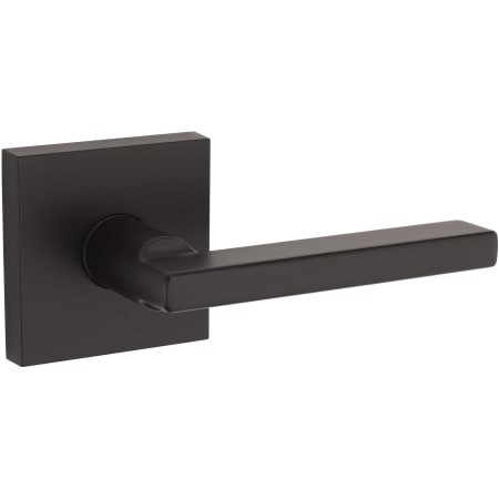 Kwikset 154HFLSQT-514 Iron Black Halifax Passage Door Lever Set with Square Rosette | Build.com, Inc.