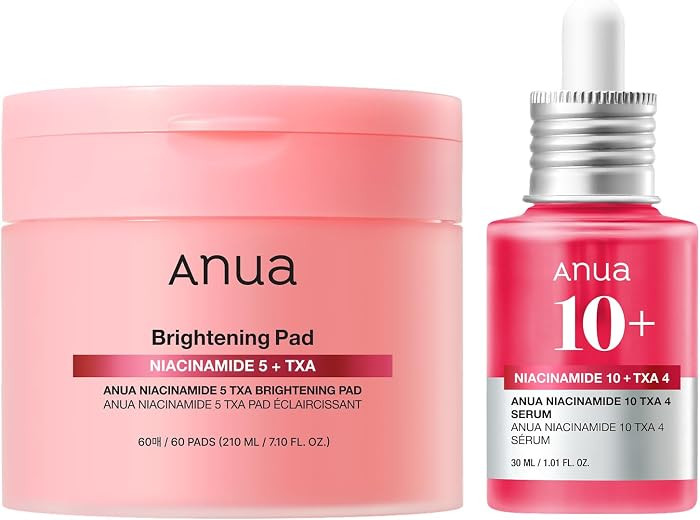 Anua Niacinamide Dark Spot Prep & Boost Duo, Mini Sheet Face for Skin Clarity, Tranexamic acid,Hy... | Amazon (US)