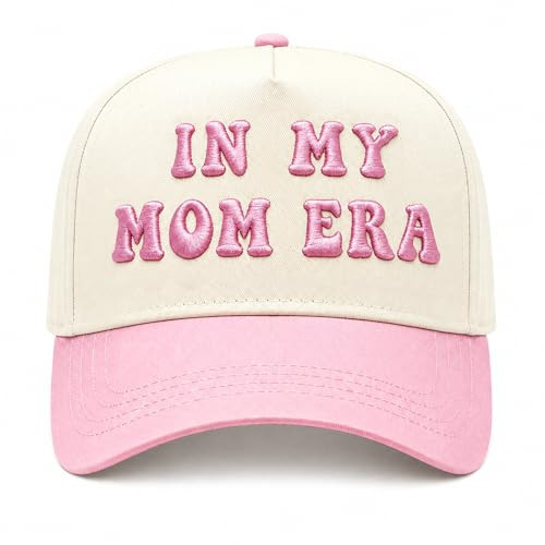 Funny Trucker Hat in My Mom Era -Embroidery Funny Hats Baseball Cap for Women Adjustable | Amazon (US)