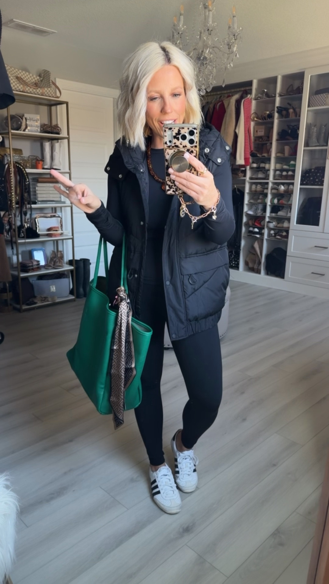 Clearance find you NEED to see 👏

This Walmart vest on clearance is giving high-end vibes without the high-end price 🙌 If you love affordable fashion, budget friendly outfits, and designer inspired looks, this is your sign to RUN to Walmart.

Perfect for layering, winter to spring transition outfits, casual chic style, and everyday mom outfits ✨ The quality is SO good and it looks way more expensive than it is.

If you’re searching for:
• Walmart clearance finds
• Affordable Walmart fashion
• Budget friendly outfit ideas
• Cute layering pieces
• Designer look for less

This vest is IT. 🛒
⬇️⬇️⬇️
Vests size small
Black top medium
Leggings small



#LTKootd #LTKActive #LTKSaleAlert