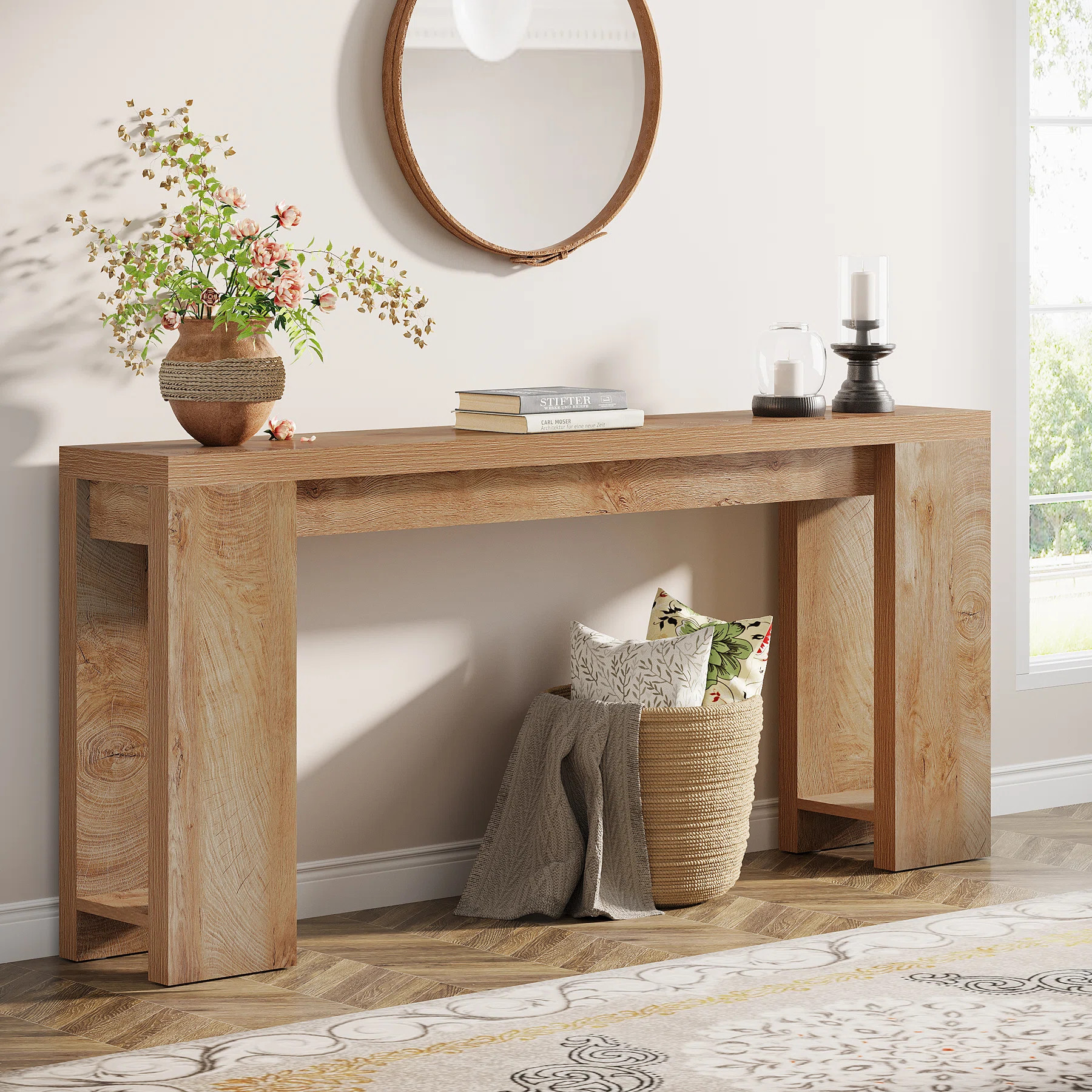 Dyron 70.9" Long Console Table | Wayfair North America