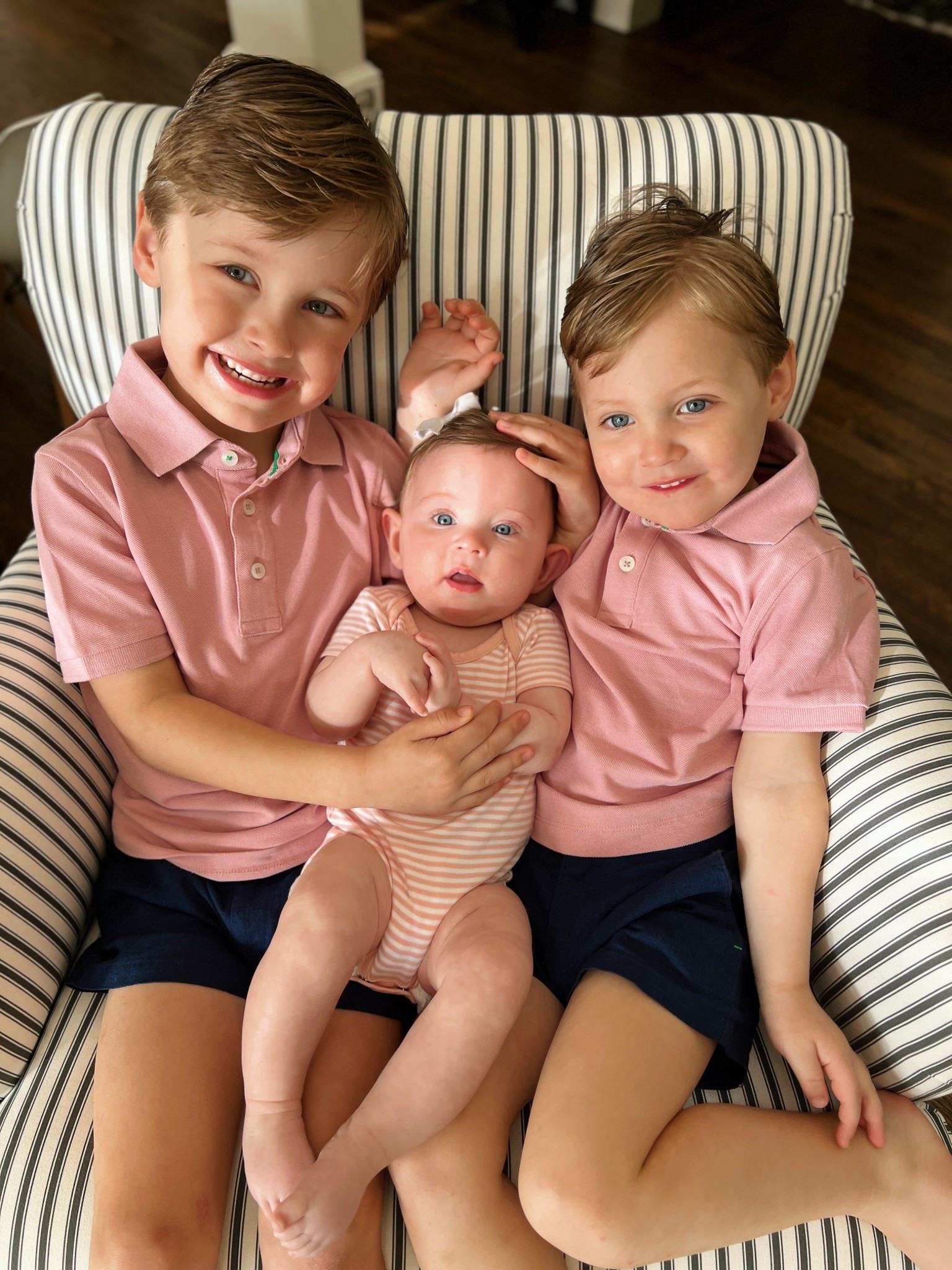 My three in pink 😍

#LTKKids #LTKBaby