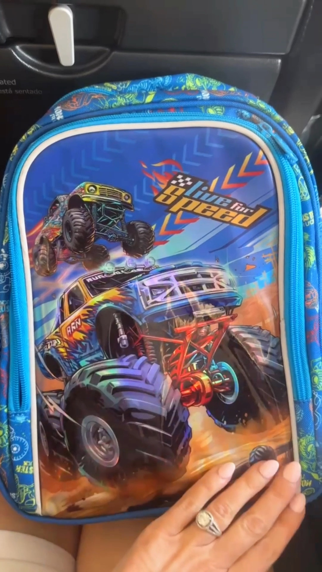 His favorite travel buddy (besides us 😉) this bag goes everywhere with him! The perfect size for snacks, toys, and all the little things he has to bring. 

#LTKKids #LTKTravel