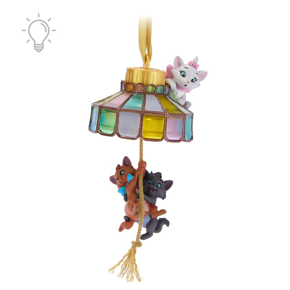 The Aristocats Light-Up Living Magic Sketchbook Ornament | Disney Store