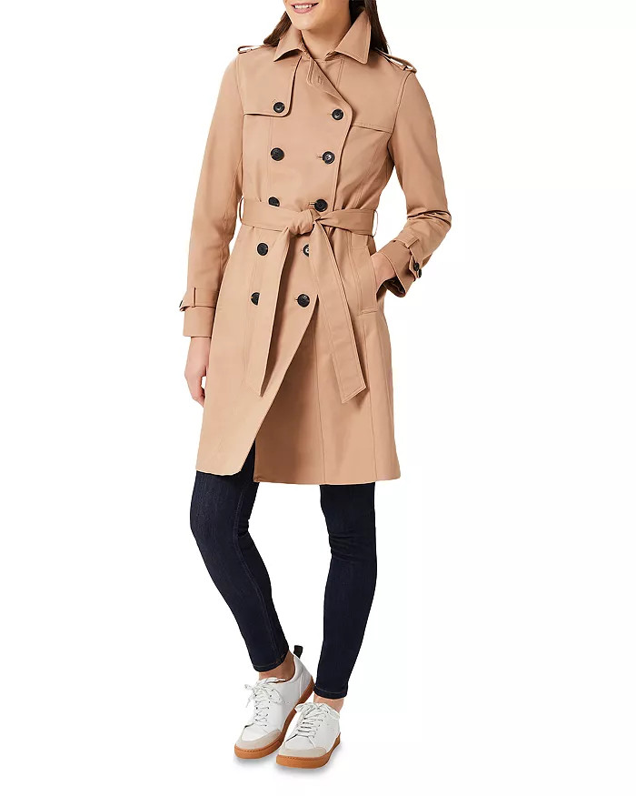 Petites Saskia Trench Coat | Bloomingdale's (US)