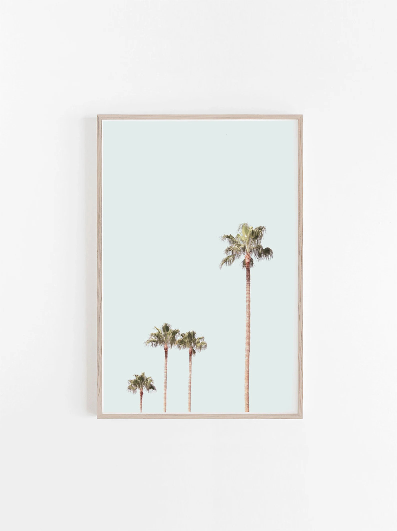 Prints,wall Art,home Decor,palm Print,palm Tree Print,large Wall Art,wall Print,pastel Wall Art,p... | Etsy (US)