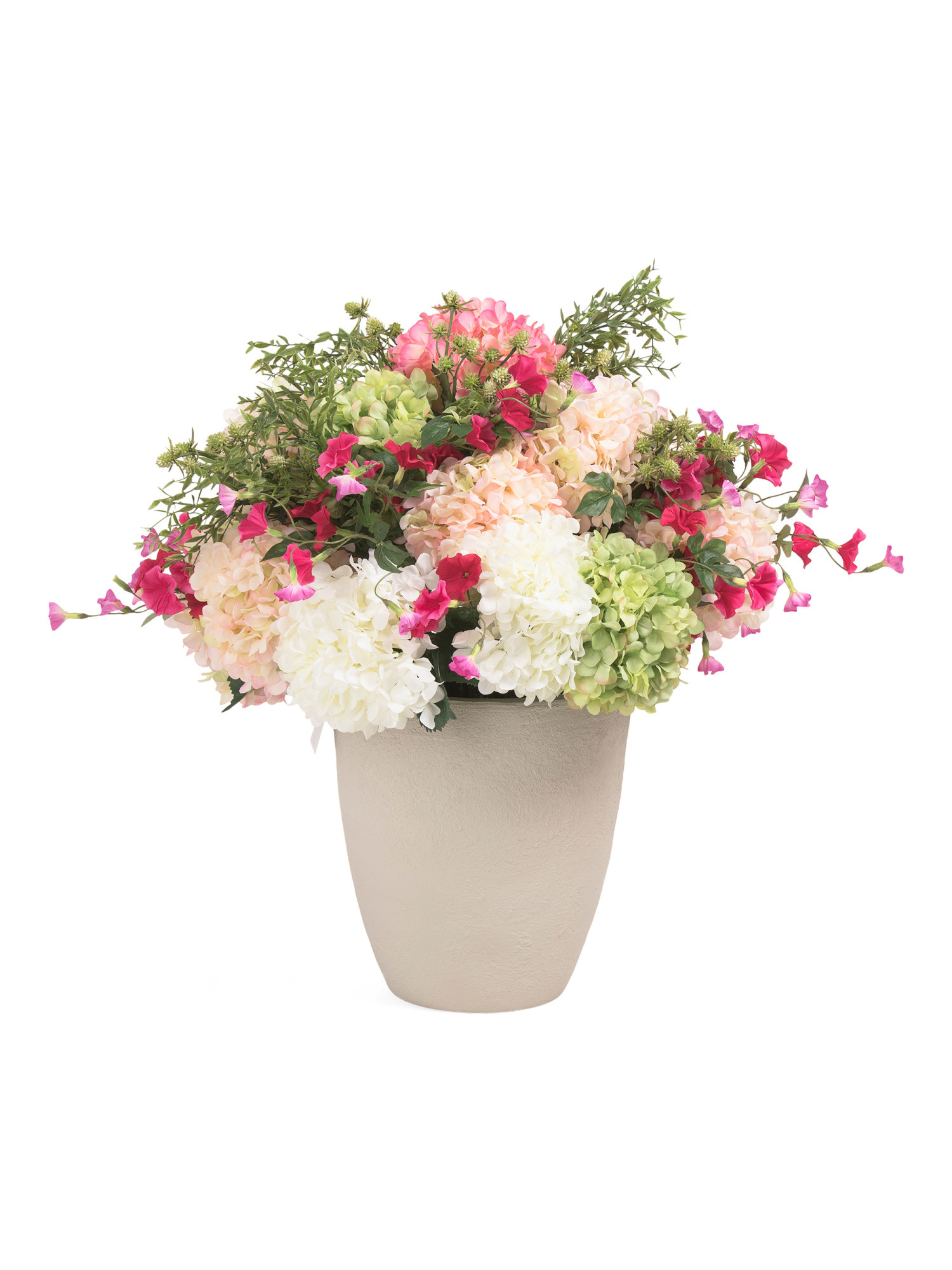 29in Outdoor Safe Hydrangea Porch Pot | TJ Maxx