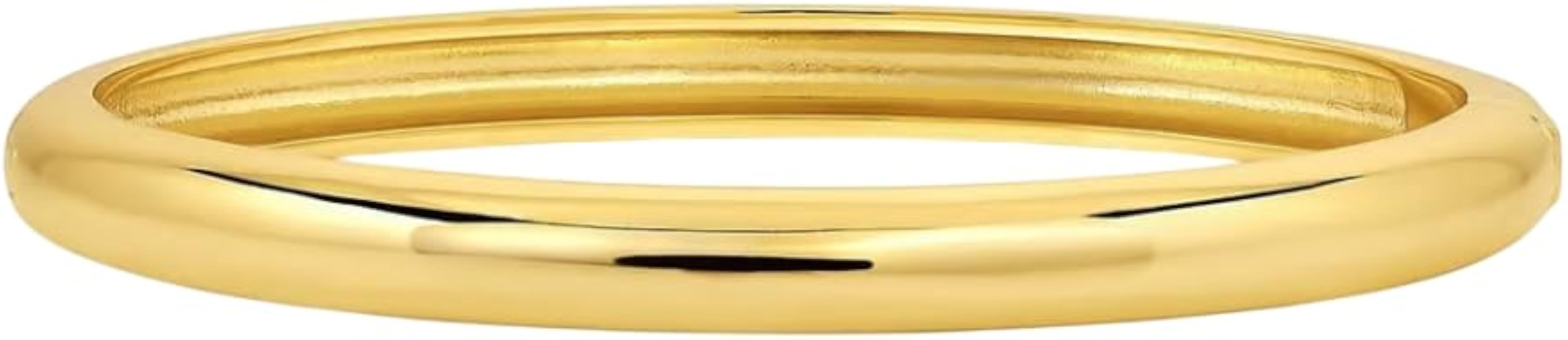 gorjana - Paseo Cuff - 18k gold plated brass - Multiple size choices - Polished finish - Hinge cl... | Amazon (US)