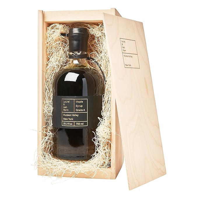 Laurel & Ash Farm Limited-Edition Maple Syrup Gift Box - Amber Color, Rich Taste | 100% Pure New ... | Amazon (US)