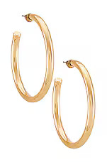 Casa Clara Annie Hoop Earring in Gold from Revolve.com | Revolve Clothing (Global)