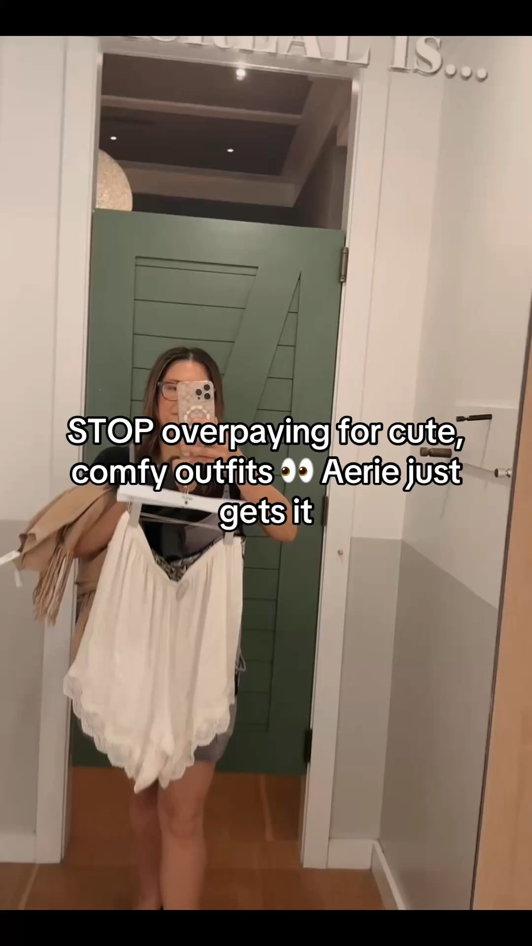 Aerie try-on haul featuring flattering, comfortable everyday outfits you’ll actually wear on repeat. Sharing the best Aerie finds including soft matching sets, easy basics, and casual pieces that feel as good as they look.

If you’re looking for affordable loungewear, everyday outfits, or elevated casual style, these Aerie pieces are perfect for spring and summer. Great fit, soft fabrics, and easy styling for real life.

Everything is linked here 🔗

#LTKSaleAlert #LTKootd #LTKMidsize