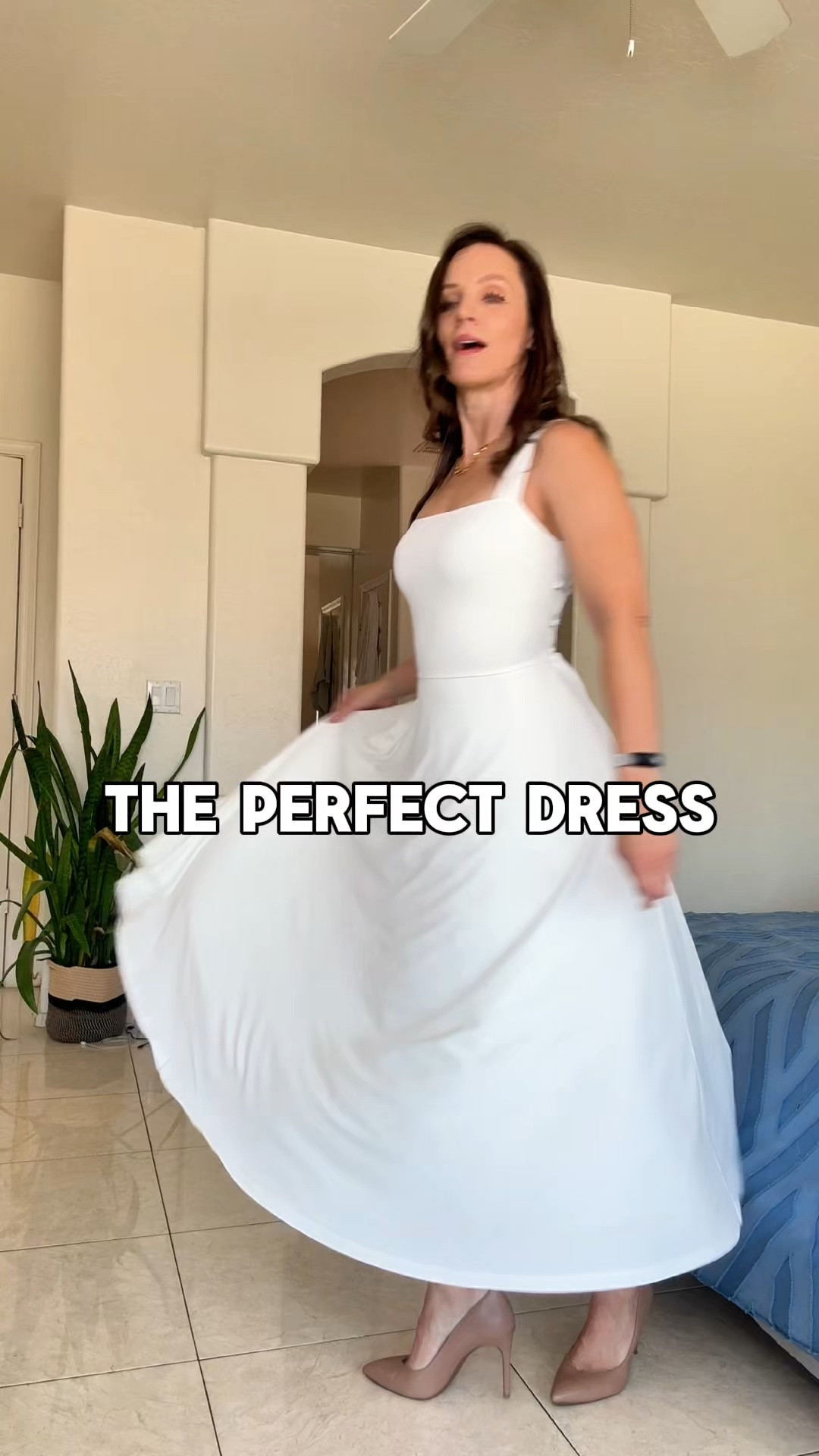 I love a square neckline, and this dress has such a pretty one. The full A-line skirt gives it that feminine shape, while the adjustable waist ties let you cinch it in more if you want. And yes, it has pockets.
.
Find it on amazon: https://amzn.to/4iVS8Pa 
.
#oysdress #mididress

#LTKgrwm #LTKOver40