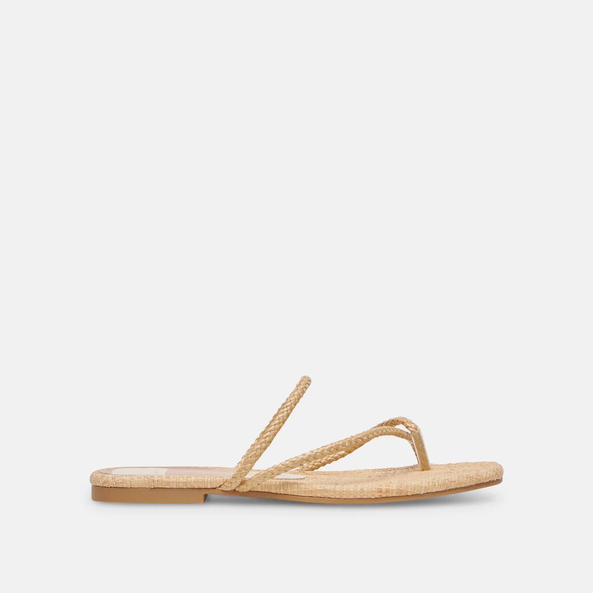 LEANNA SANDALS LT NATURAL RAFFIA | DolceVita.com