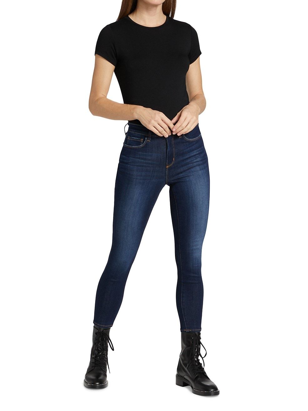 Margot High-Rise Skinny Jeans | Saks Fifth Avenue