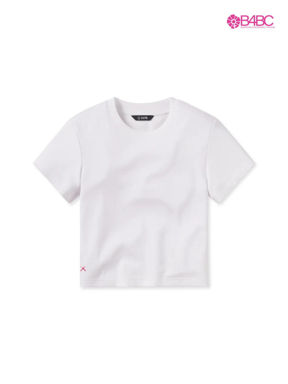 Breast Cancer Awareness Tomboy Tee Cropped | Cuts Clothing