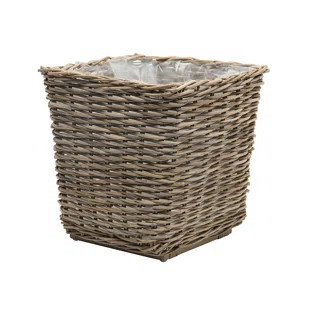 Bay Isle Home Bobbi Rattan Cachepot | Wayfair North America