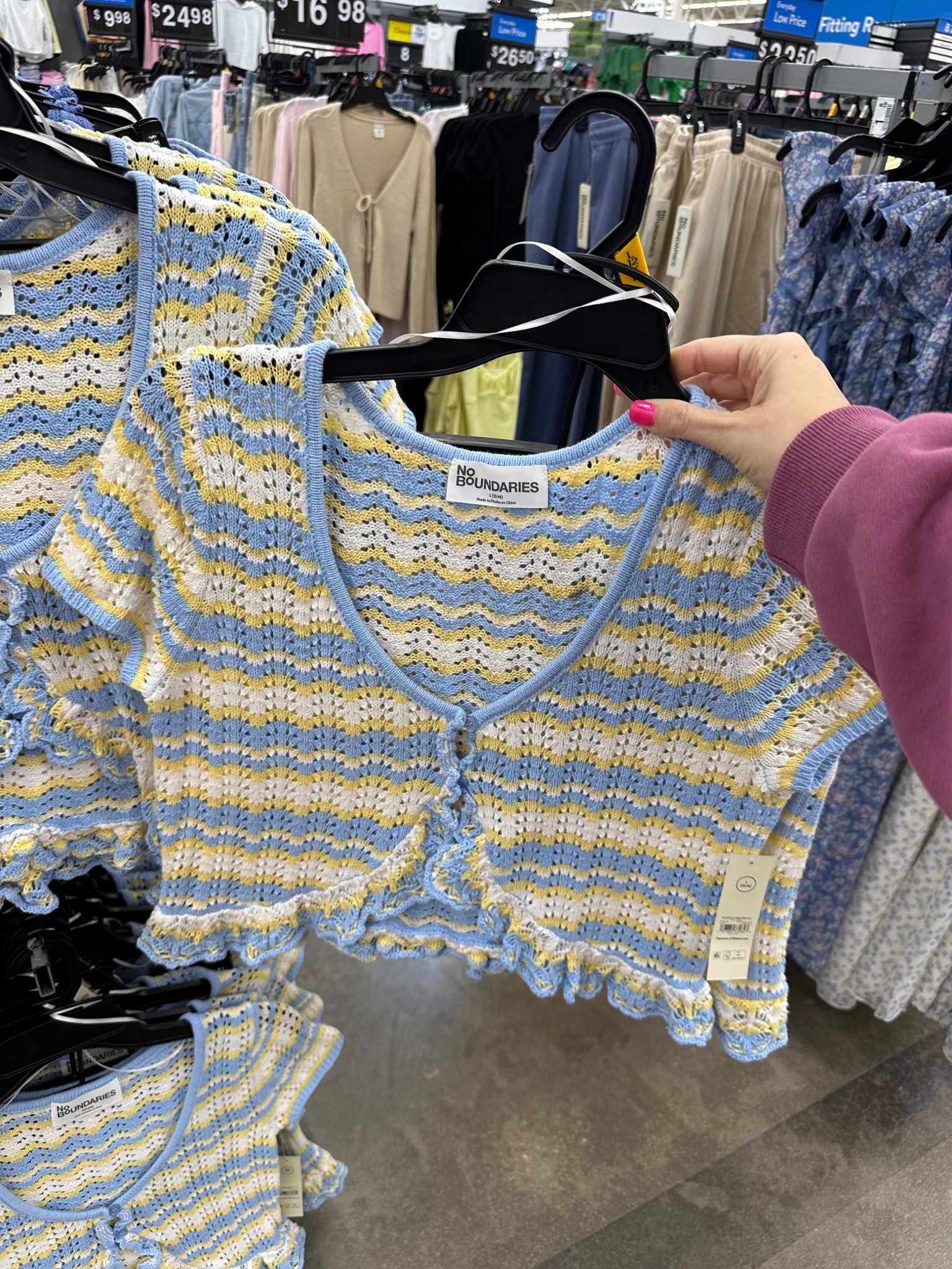 Love this matching two piece crotchet skirt & top set at Walmart! The blue & yellow are so cute together! This is the perfect set for spring & summer! Ranges from sizes XXS-XXL & is only $22! Comes in pink too!


#LTKootd #LTKMidsize