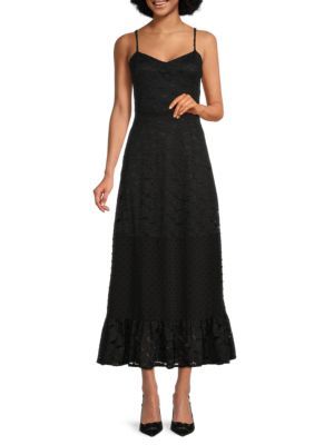 Lace Fit & Flare Maxi Dress | Saks Fifth Avenue OFF 5TH