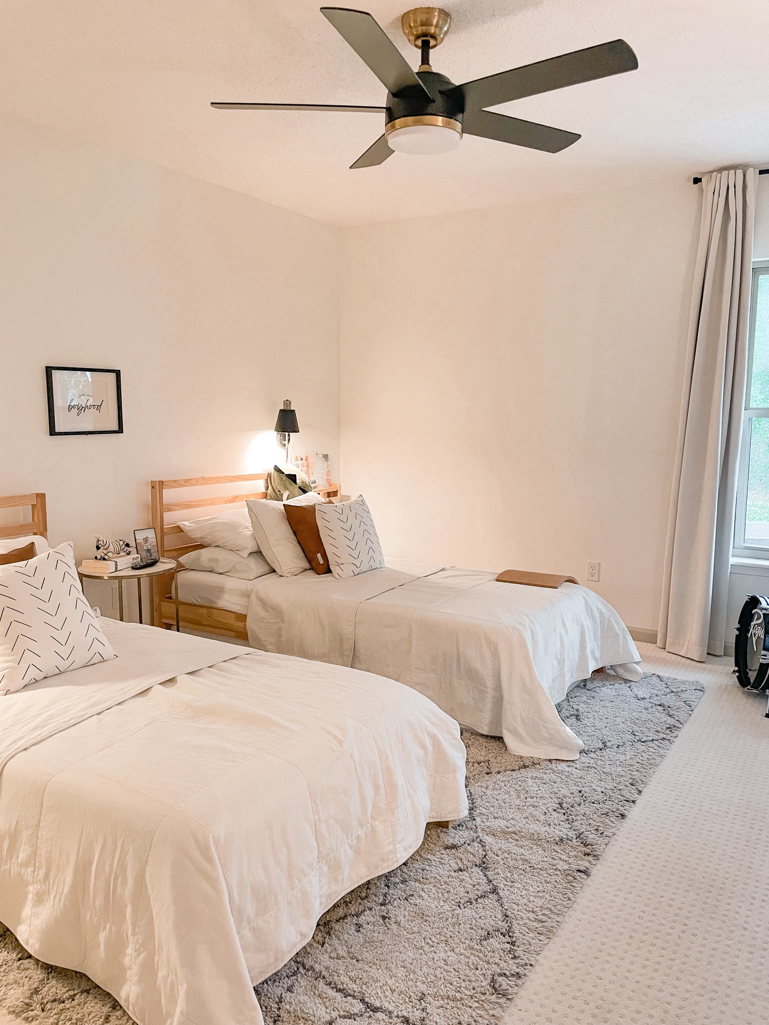 Neutral kids bedroom. Boys shared bedroom. Target kids room. IKEA kids room. 

#LTKhome #LTKfamily