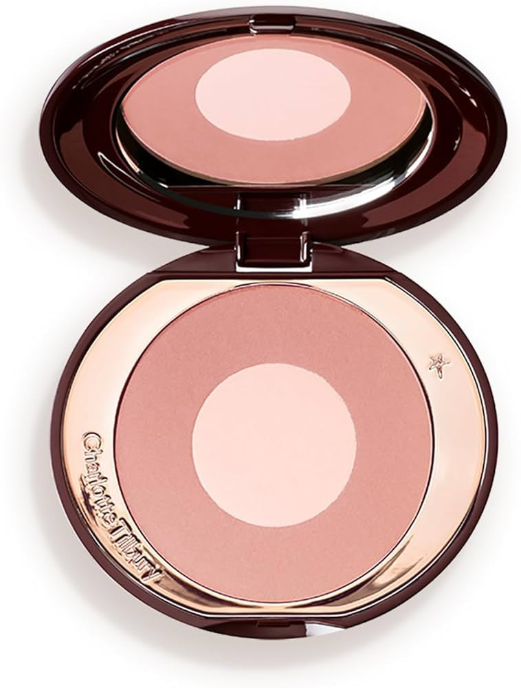 Charlotte Tilbury Cheek to Chic Powder Blush - Two-Tone Cheek Makeup with a Radiant, Luminous Fin... | Amazon (US)