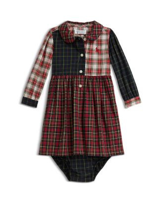 Girls' Plaid Cotton Poplin Shirtdress & Bloomer - Baby | Bloomingdale's (US)